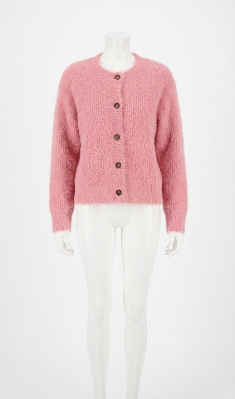 NEW RAILS melo cardigan in heather pink